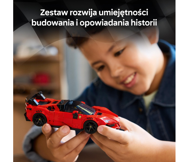 LEGO SPEED CHAMPIONS 77254 Samochód sportowy ferrari sf90 xx stra - 1473590 - zdjęcie 6
